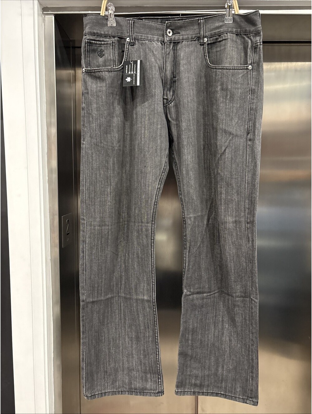 Vintage Rocawear Jeans Sz 36 Black Denim Original Fit Y2K Streetwear Skater